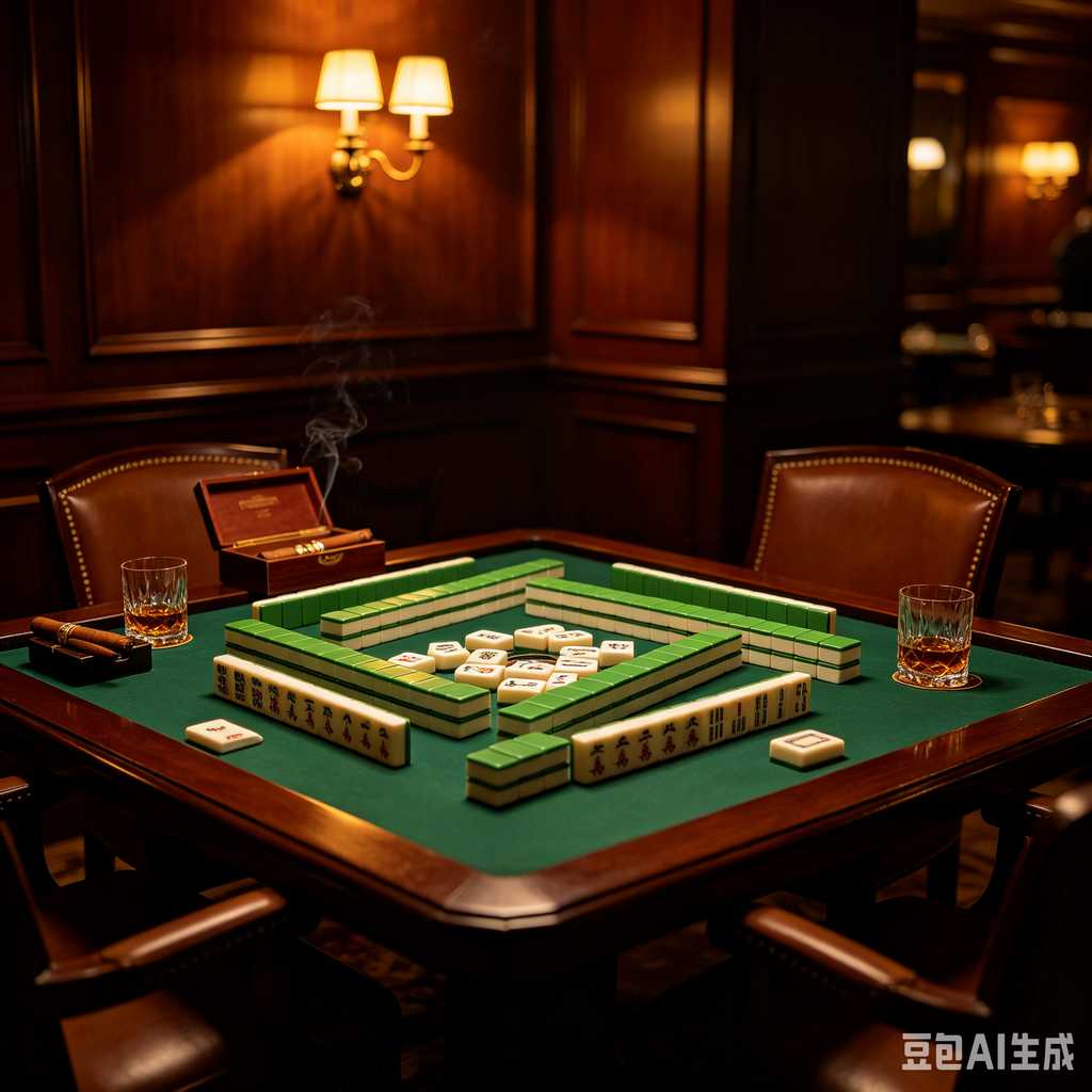 engraved texture mahjong tiles