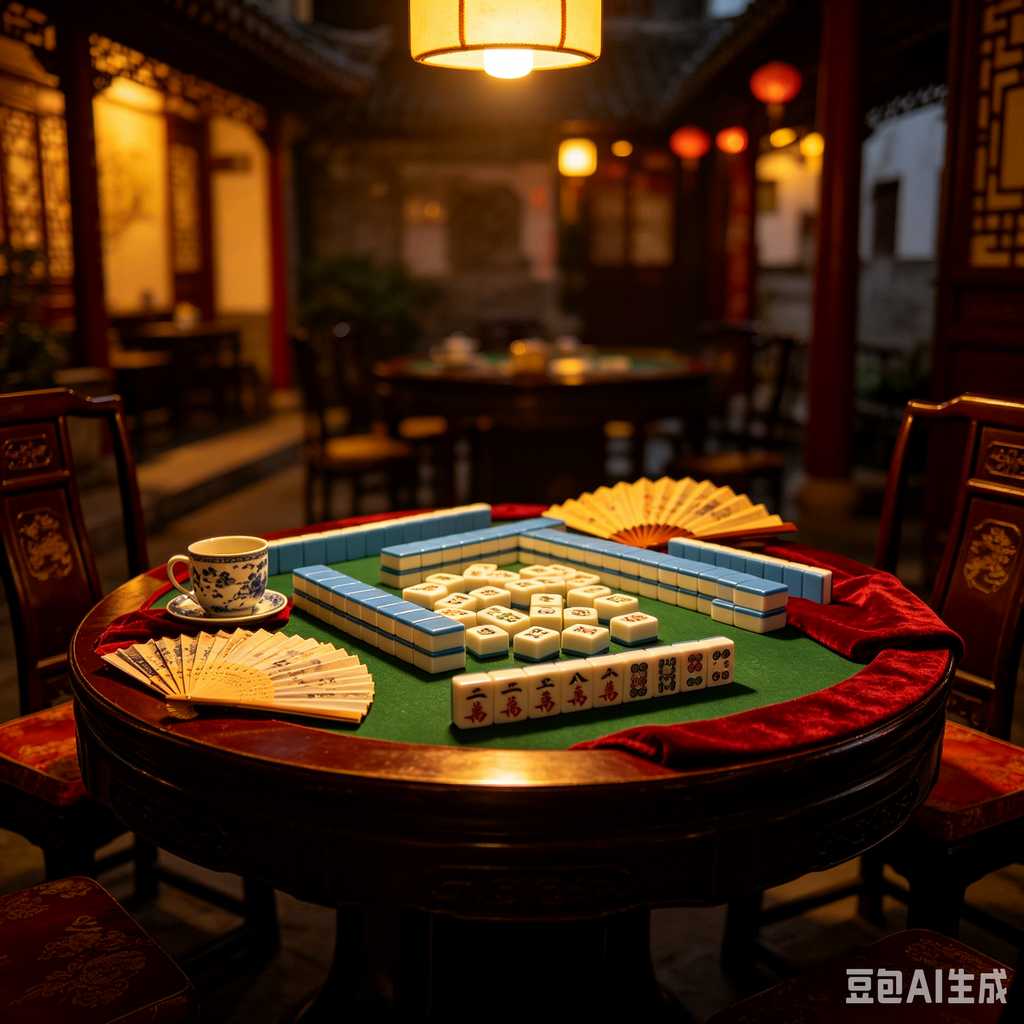 vintage gift mahjong set