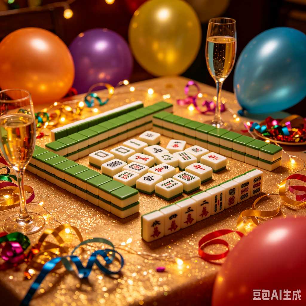 premium engraved mahjong set