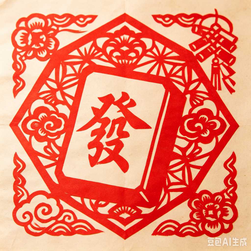 asian classic board game mahjong