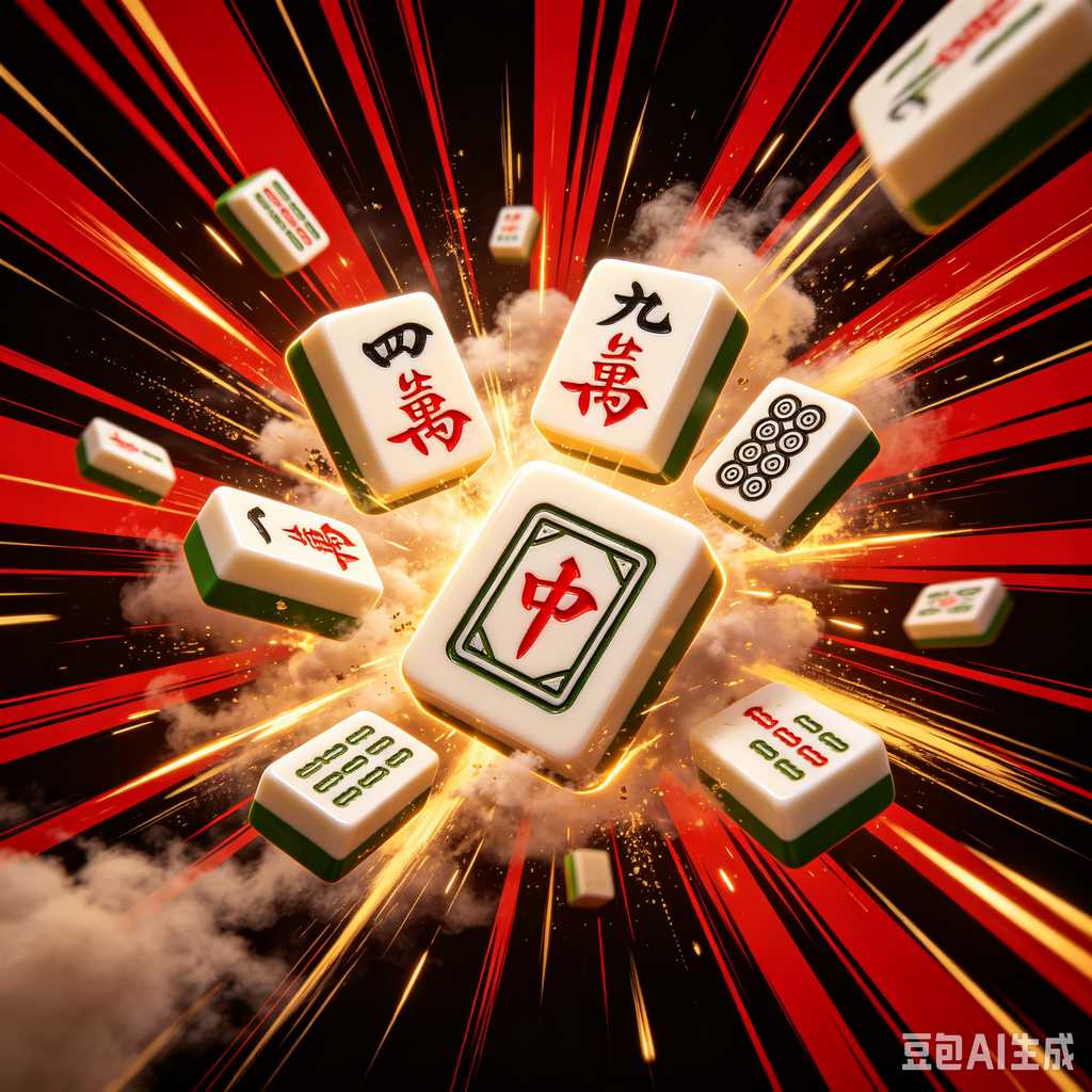black crystal mahjong tiles