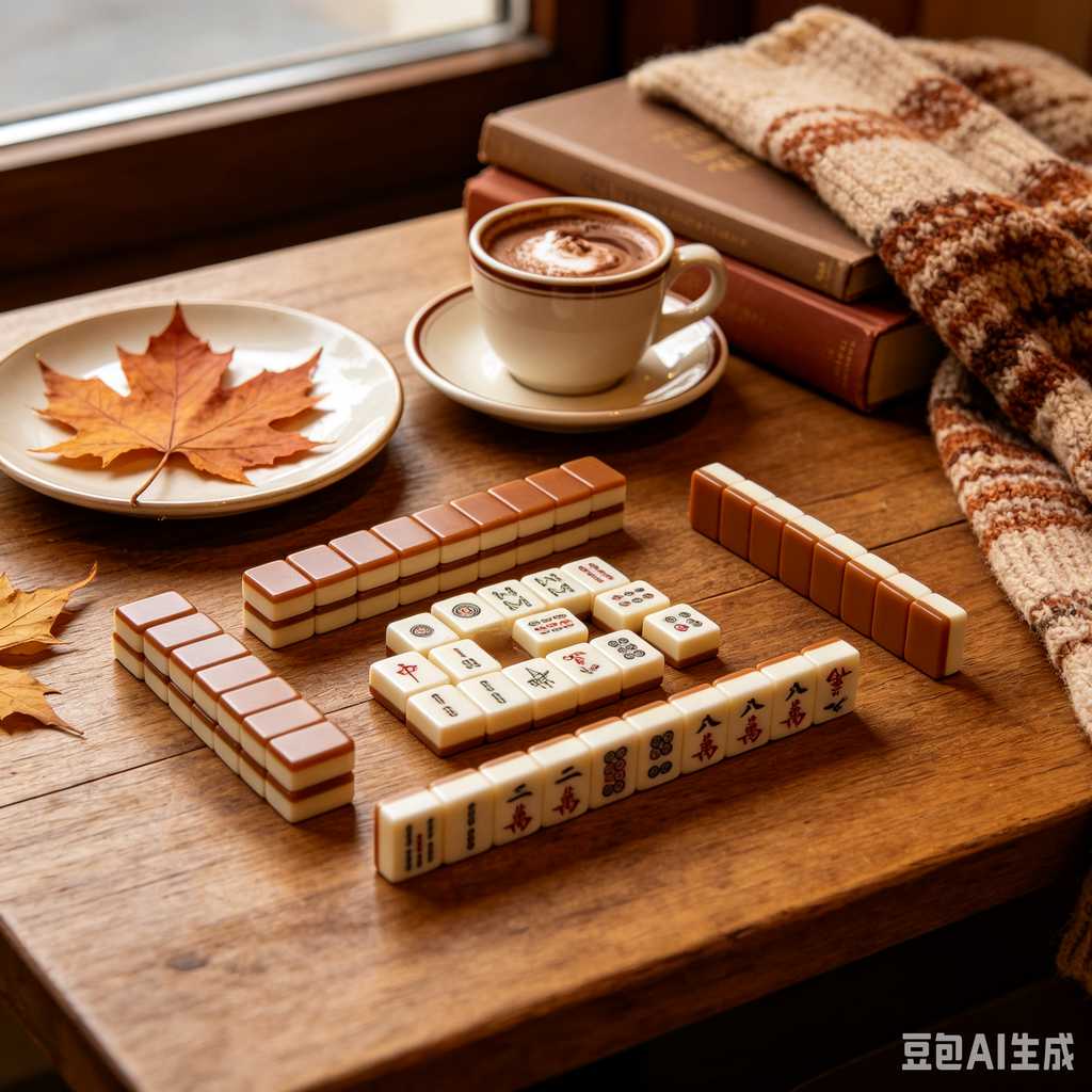 traditional oriental mahjong tiles